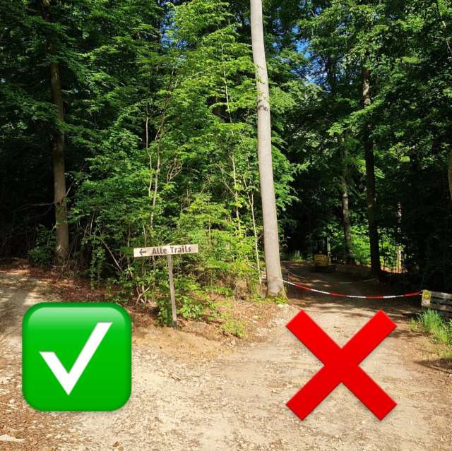 🚫 Achtung neue Wegführung an der Bergstation Heumödernlift! 🚫

Der rechte Hauptweg wurde gesperrt – hier kreuzt der Z-Trail, was zu einer ungünstigen Engstelle führt, die wir vermeiden wollen. ❗

⬅️ Bitte nehmt den Weg nach links Richtung Buchenzauber-Trail! Von dort aus kommt ihr sicher weiter zu allen anderen Trails. ✅

💬 Spread the word, bleibt sicher und gebt den Hinweis auch an eure Freunde und Bekannte weiter! 🫶

#heumödernlift #heumöderntrails #trails #mtb #viral #safetyfirst